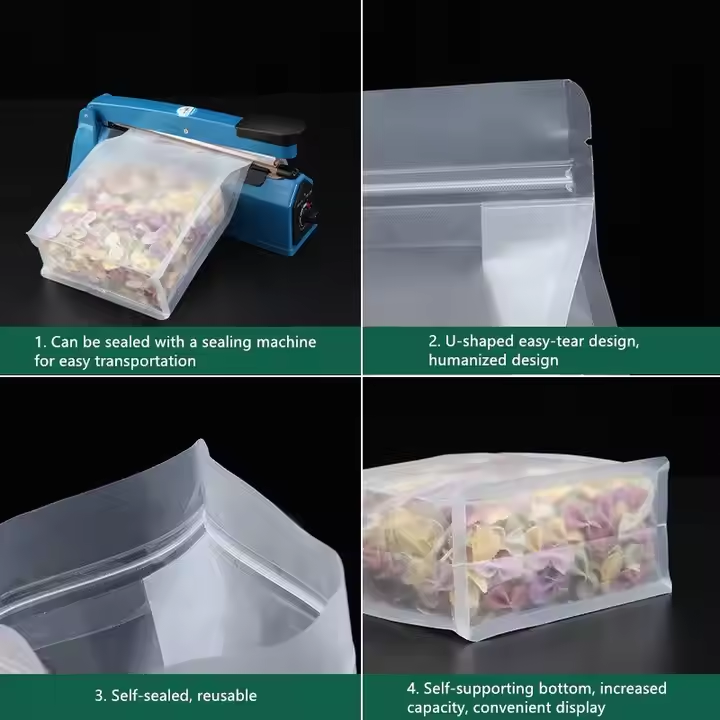 Factory Custom Reclosable Self Sealing LDPE - 图片 2