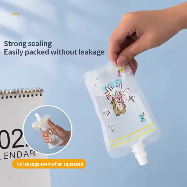 Liquid Packaging Frosted Bag Matte Stand up Pouch - Image 2