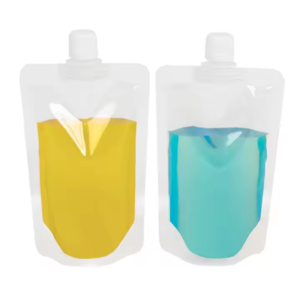 Custom Transparent Spouted Stand up Food Pouches