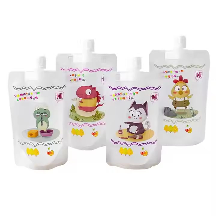 Liquid Packaging Frosted Bag Matte Stand up Pouch - Image 6