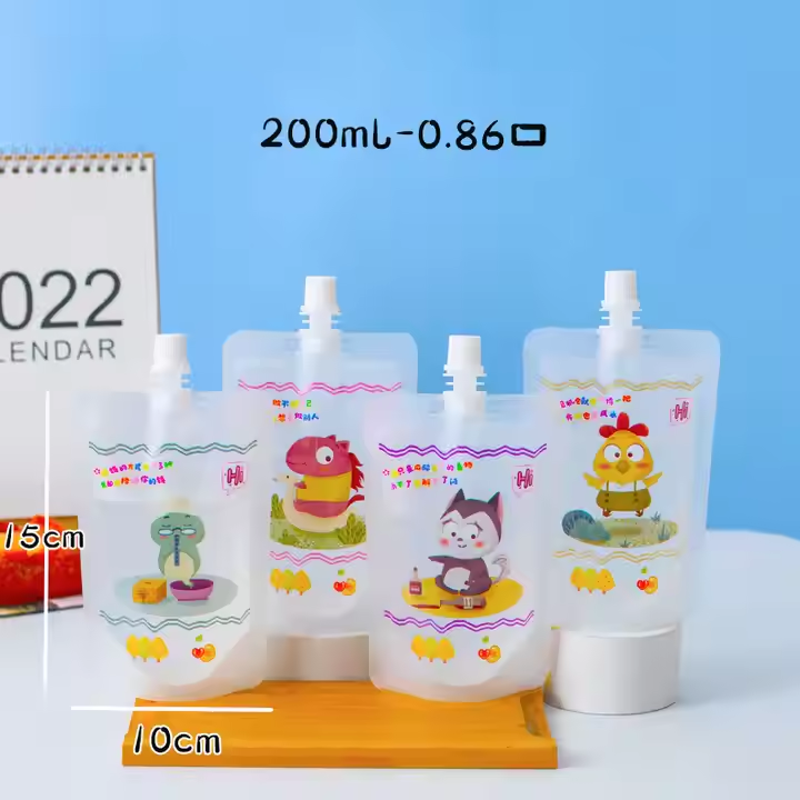 liquid-packaging-frosted-bag-matte-stand-up-pouch