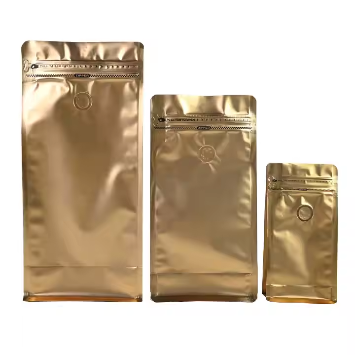 Custom Printed Stand-up Pouches Coffee Beans Bags Package