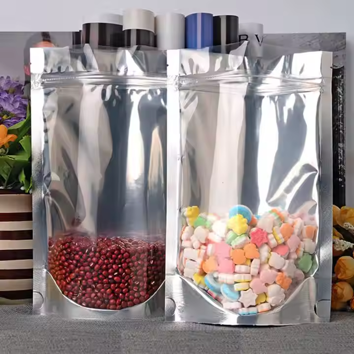 Customized Stand up Flat Bottom Cat Pet Food Packaging Bag - 图片 4