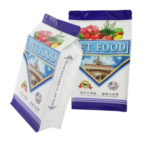Custom Logo Reusable Flat Bottom ZipperedAluminium Foil Bag