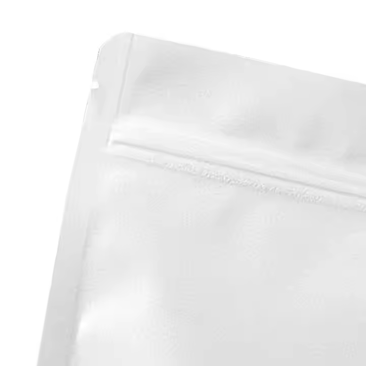 White Frosted Kraft Paper Bag - Image 4