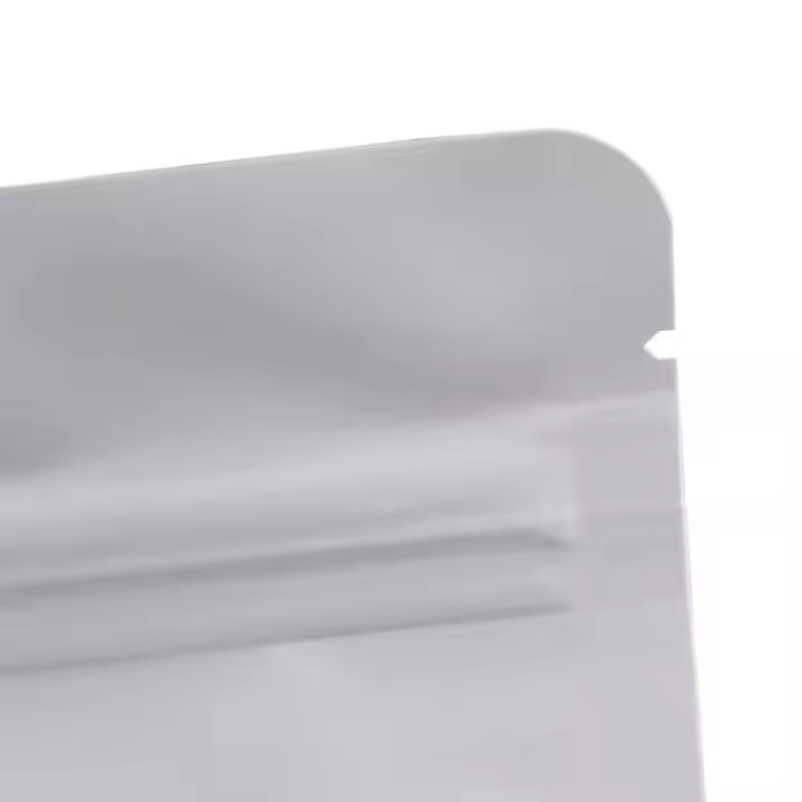 Eight Side Seal Without Window White Kraft Bags - Image 3