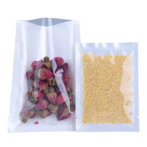 Transparent Opaque Three Side Seal Bags