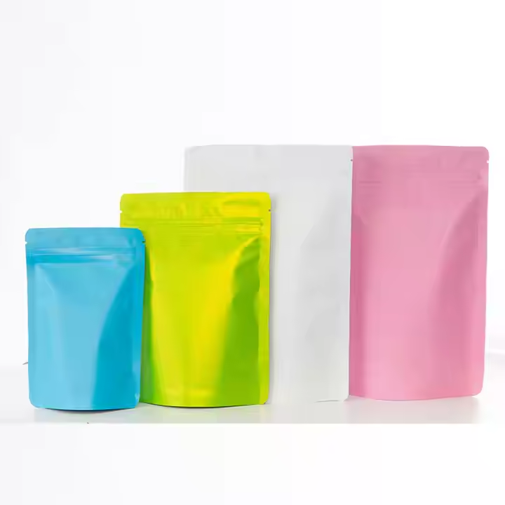 Zipper Standing Mylar Aluminium Foil Bags - 图片 3