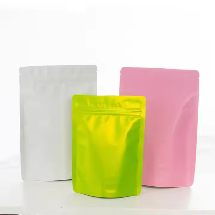 Zipper Standing Mylar Aluminium Foil Bags - 图片 2