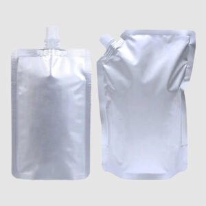 Plastic Liquid Storage Sack Custom Reusable Spout Stand Pouch