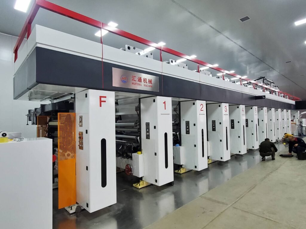 Longchi Pack high-speed rotogravure printing machine for flexible plastic packaging bags